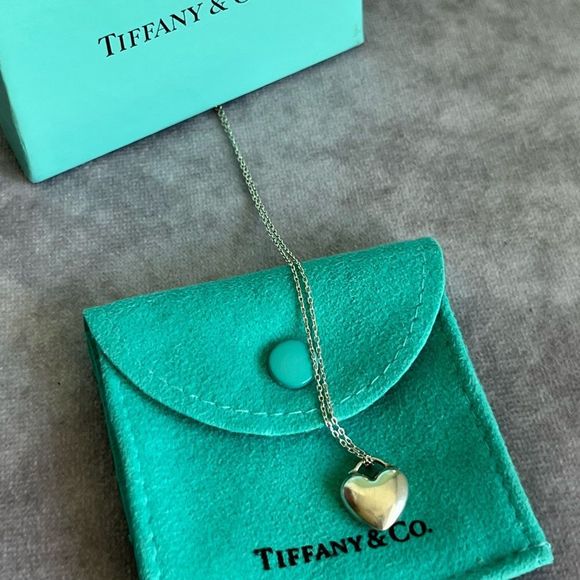 Tiffany & Co. Jewelry - Tiffany & Co Heart Pendant Necklace